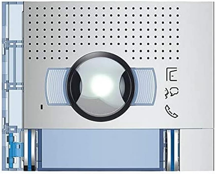 BTICINO, Frontblende Weitwinkel-Audio-/Video-Modul mit 2 Ruftasten, 2-reihig, Allmetal für SFERA Tür