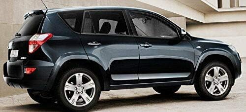 Das Teppich Auto, sprint04601, Fußmatten Teppiche Schwarz rutschfest, verstärkter Rand, zweifarbig