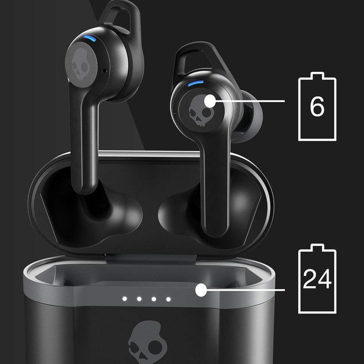Skullcandy Indy Evo In-Ear Bluetooth Kopfhörer mit Mikrofon, True Wireless, schweiss-, wasser- und s