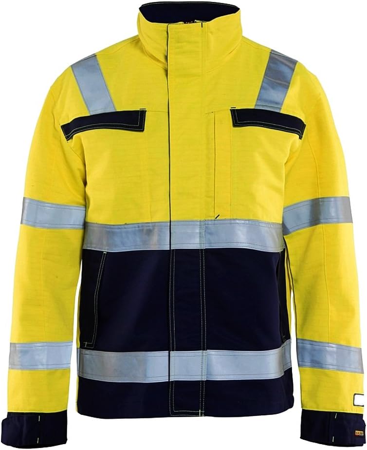 Blakläder 408715143389 Multinorm Jacke Grösse in gelb/marineblau, M
