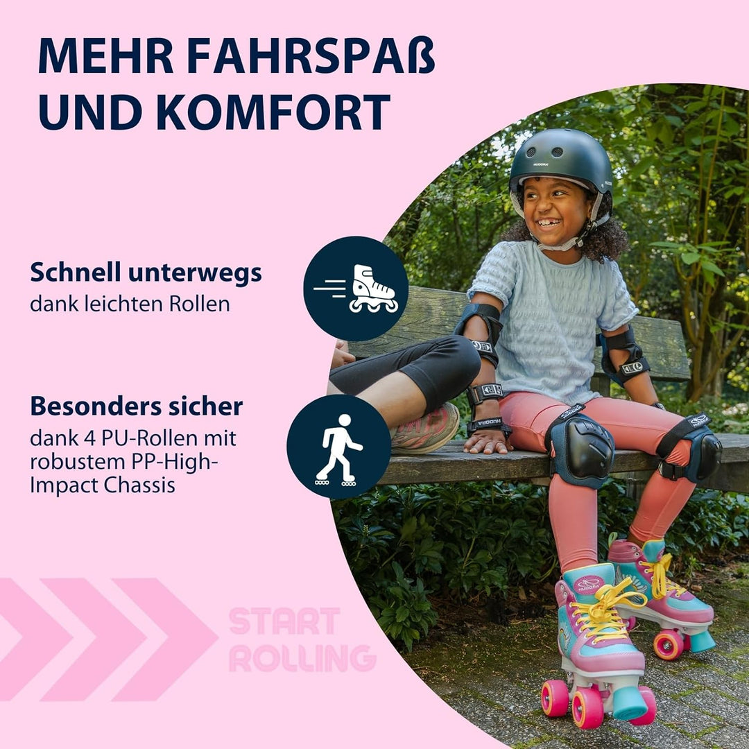 HUDORA Rollschuh Skate Wonders Gr. 35-40 35/36, 35/36