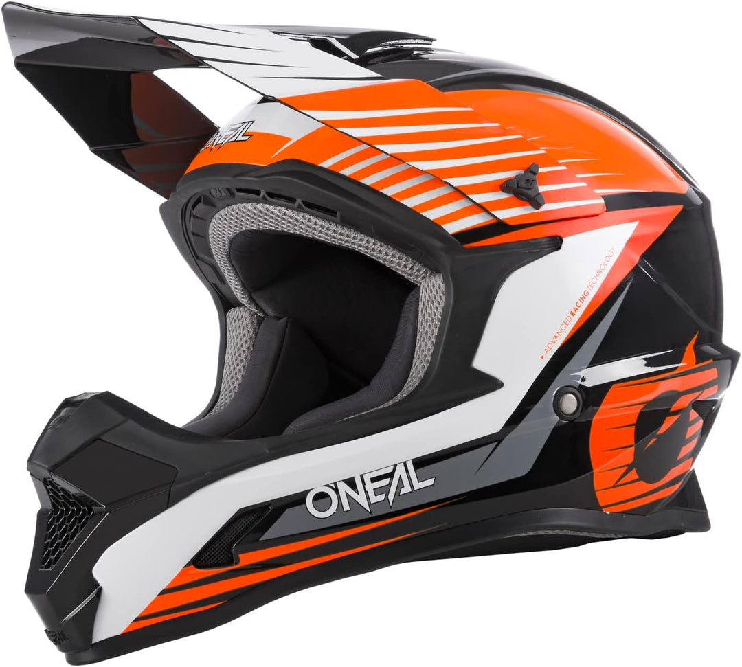 O'NEAL | Motocross-Helm | MX Enduro Motorrad | ABS-Schale, , Lüftungsöffnungen für optimale Belüftun