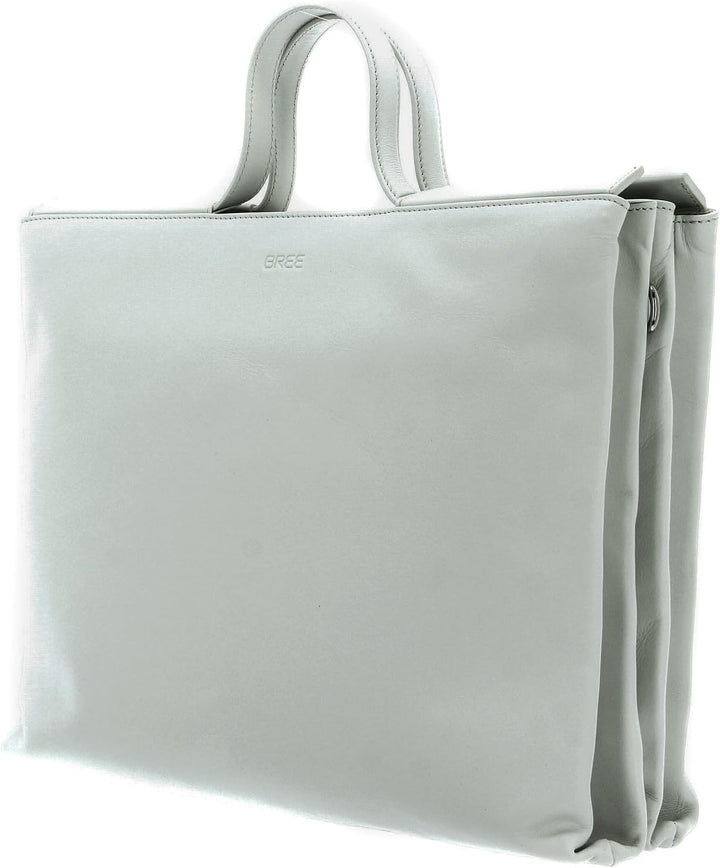 BREE Pure Handtasche Leder 33 cm Laptopfach