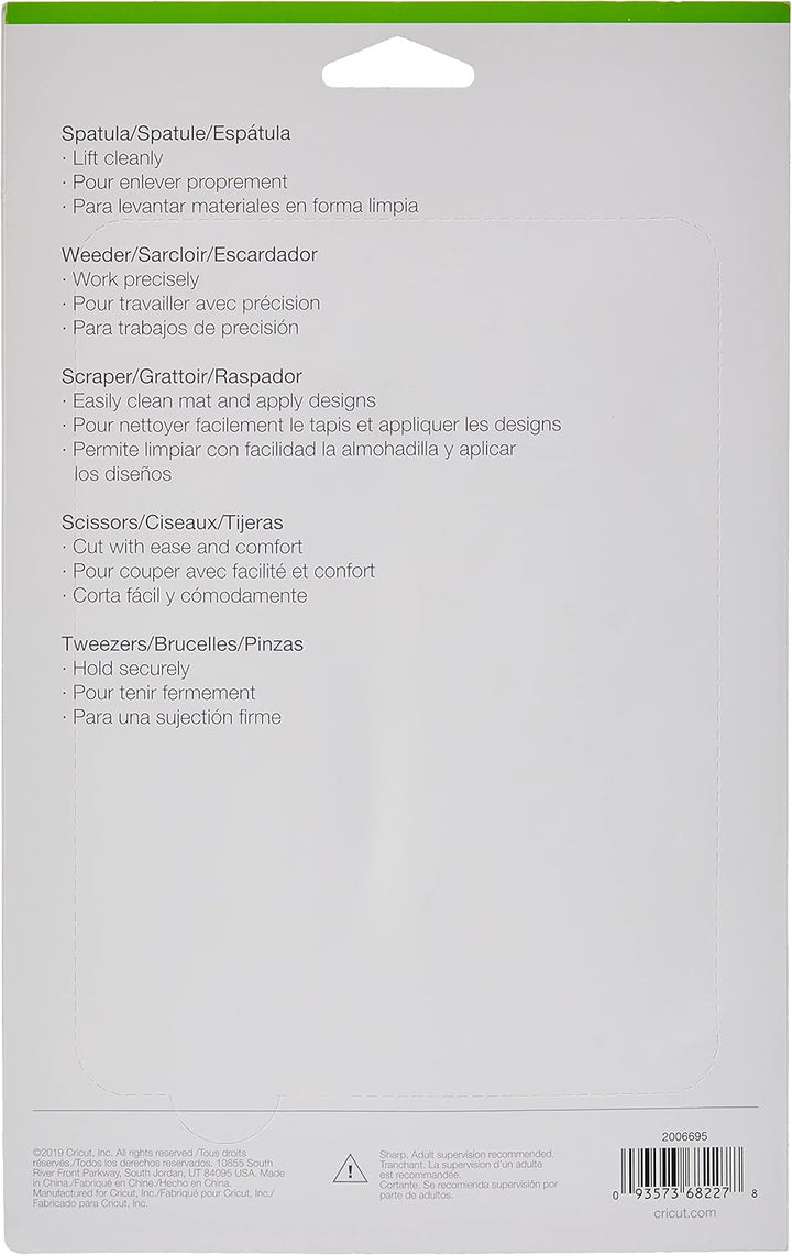 Cricut 2006053 EasyPress-Schneidematte, x 30,5 cm (12" x 12"), Grau, 30,5, PC2006053, 30,5 x 30,5 cm