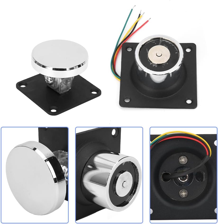 Elektromagnetischer Türhalter, Edelstahl Leistungsstarke Magnet Magnetische Einstellbar Türstopper T