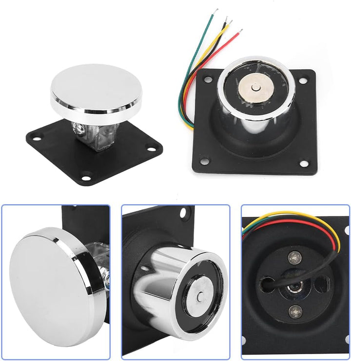 Elektromagnetischer Türhalter, Edelstahl Leistungsstarke Magnet Magnetische Einstellbar Türstopper T