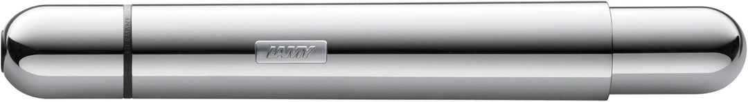 LAMY pico kleiner Taschen-Kugelschreiber 289 aus Metall im Lack-Finish in der Farbe chrome mit Druck