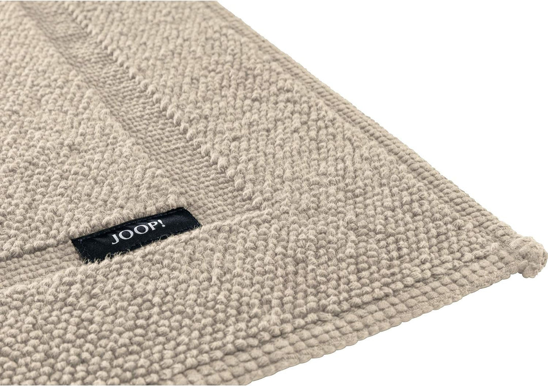 Joop! Badteppich Pearl Taupe Grösse 60x90 cm