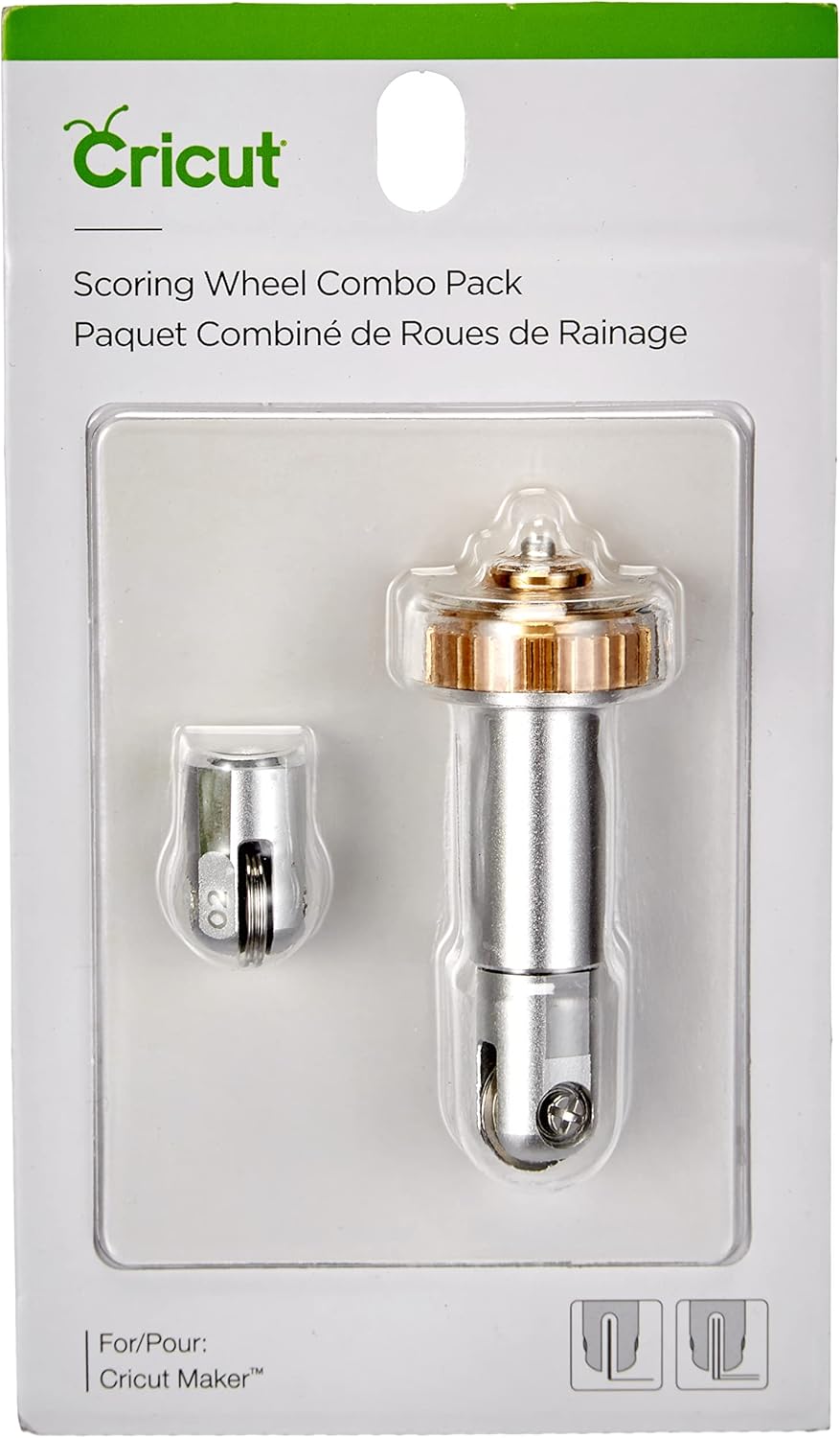 Cricut 2005105 Falzrad-Kombipack, Multicolour, One Size & 2008727 Folientransfersatz, Explore Maker