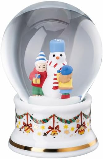 Schneekugel 2024-Weihnachtsleuchten 8 cm