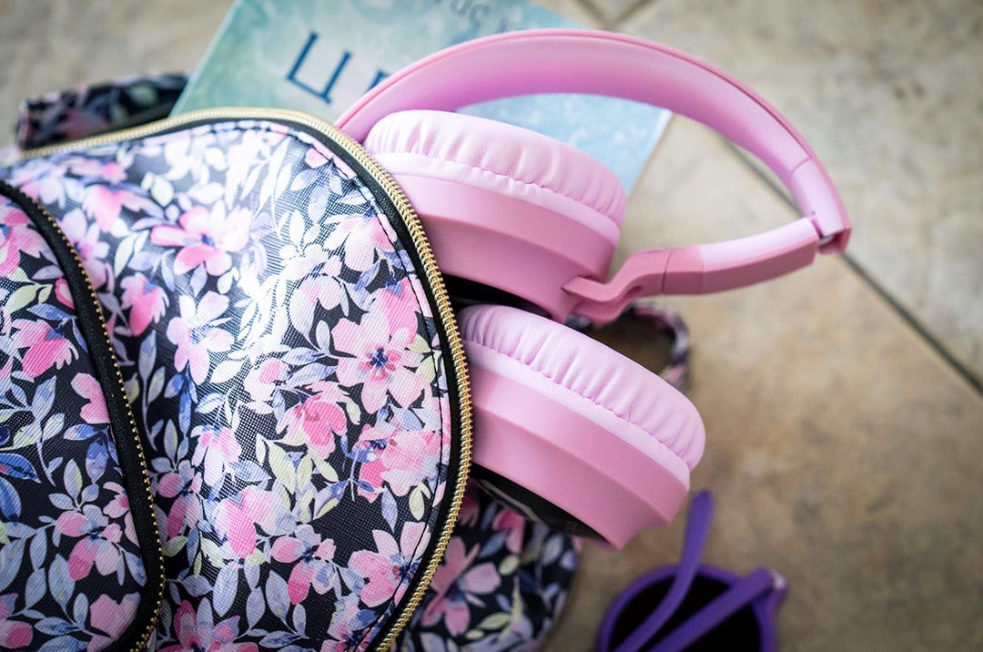 PowerLocus Kinderkopfhörer Bluetooth, Kinder Kopfhörer Over-Ear mit 85db Lautstärkebegrenzung LED-li