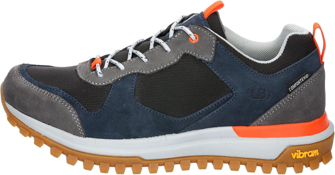 Brütting Unisex Mount Charleston Traillaufschuhe 41 EU Schwarz Marine Grau, 41 EU Schwarz Marine Gra