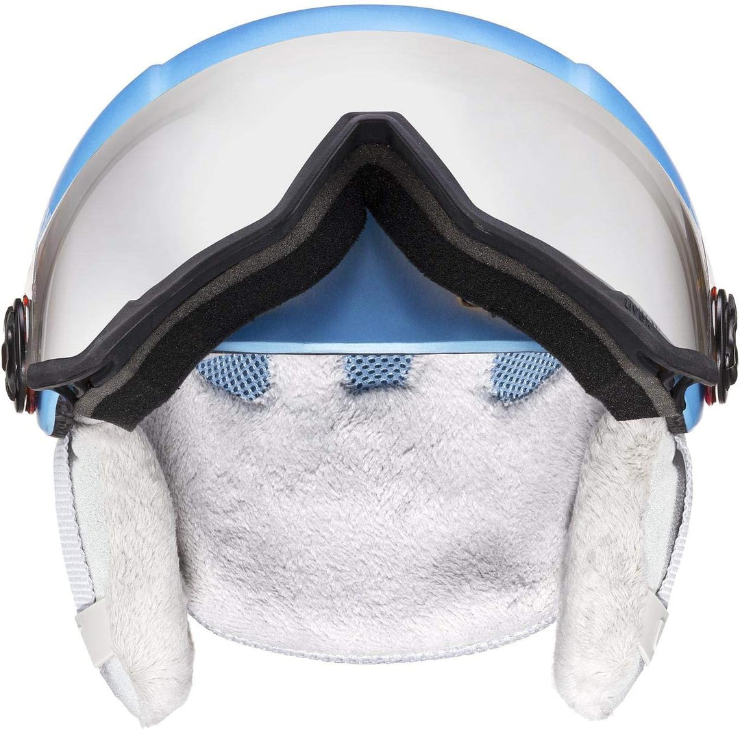 uvex Fierce - Leichter Skihelm für Damen und Herren - individuelle Grössenanpassung - wechselbare In