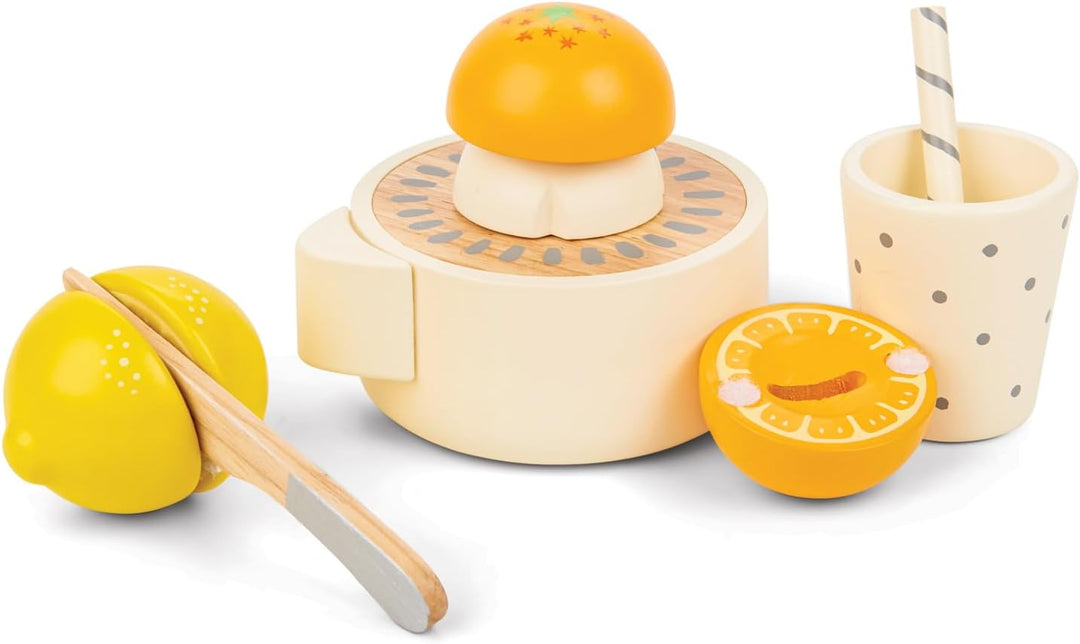 New Classic Toys 10709 Holzspielzeug-Zitruspresse-Set
