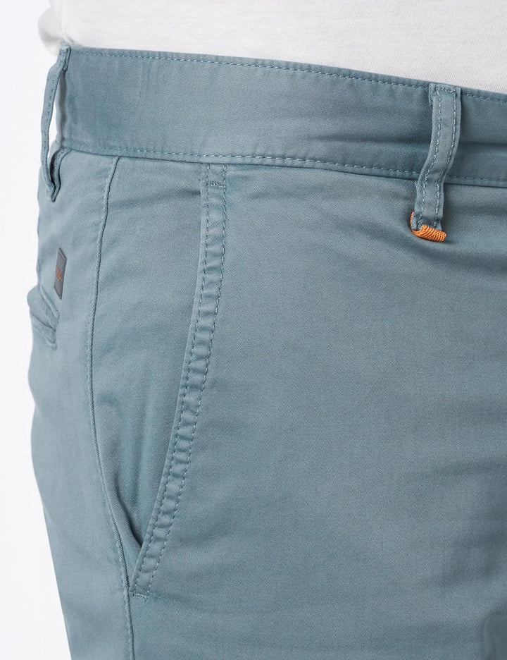 BOSS Herren Schino-Taber-1 D Tapered-Fit Chino aus überfärbtem Baumwoll-Satin mit Elasthan-Anteil 30