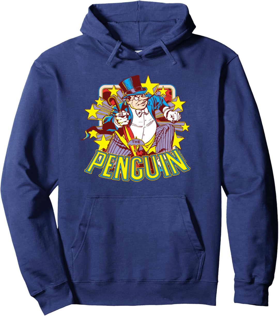 Batman Penguin Stars Pullover Hoodie