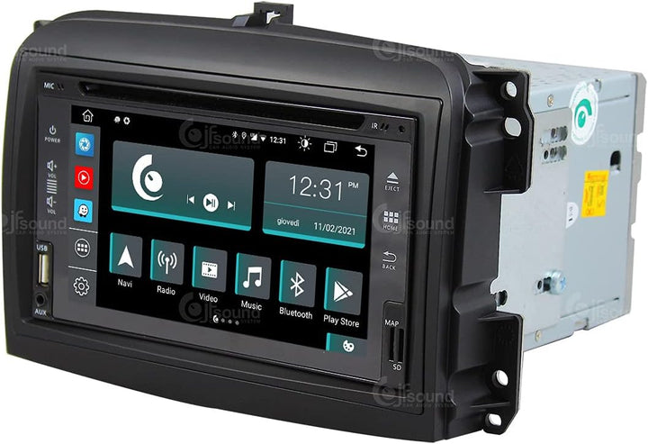 Costum fit Autoradio für FIAT 500L Old DVD Android GPS Bluetooth WiFi Dab USB Full HD Touchscreen Di