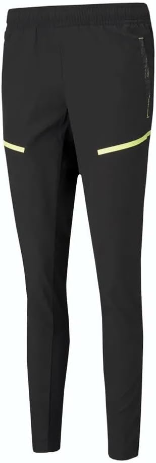 PUMA Damen Individualcup Women Training P Jogginghose M Puma Black-asphalt-soft Fluo Yellow, M Puma