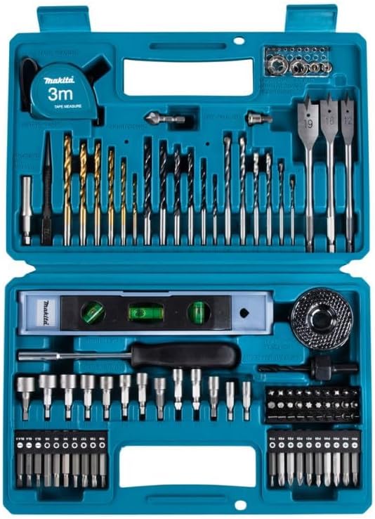 Makita E-10730 Bohrer- und Schrauben-Set, 102-teilig aus Kunststoff