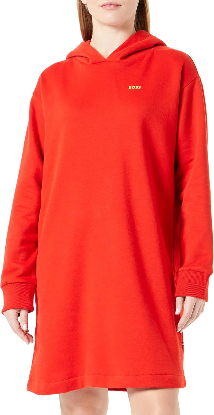 BOSS Damen C_ezas Dress M Bright Red, M Bright Red