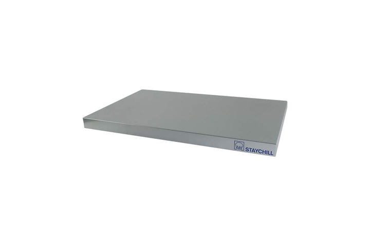 Saro Stay Cool 1/1 GN Kühl-Servierplatte, Metall, Silber, 53 x 32.5 x 3.6
