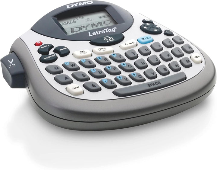 DYMO LetraTag 100T Etikettendrucker Tischgerät QWERTY-Tastatur, Blau