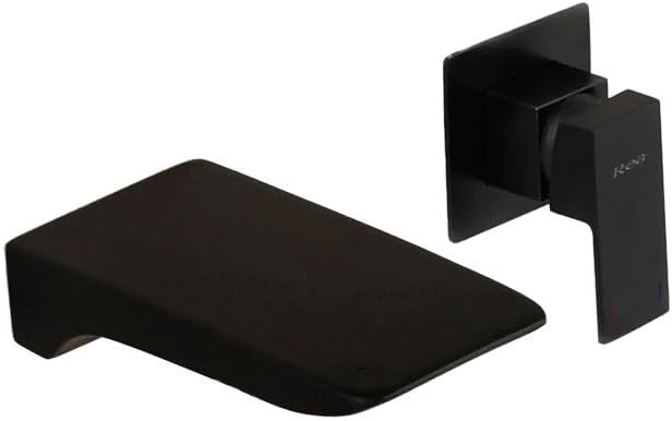 Rea Waschtischarmatur MASON BLACK Wasserhahn Bad Badarmatur aus Messing Armatur für Waschbecken und