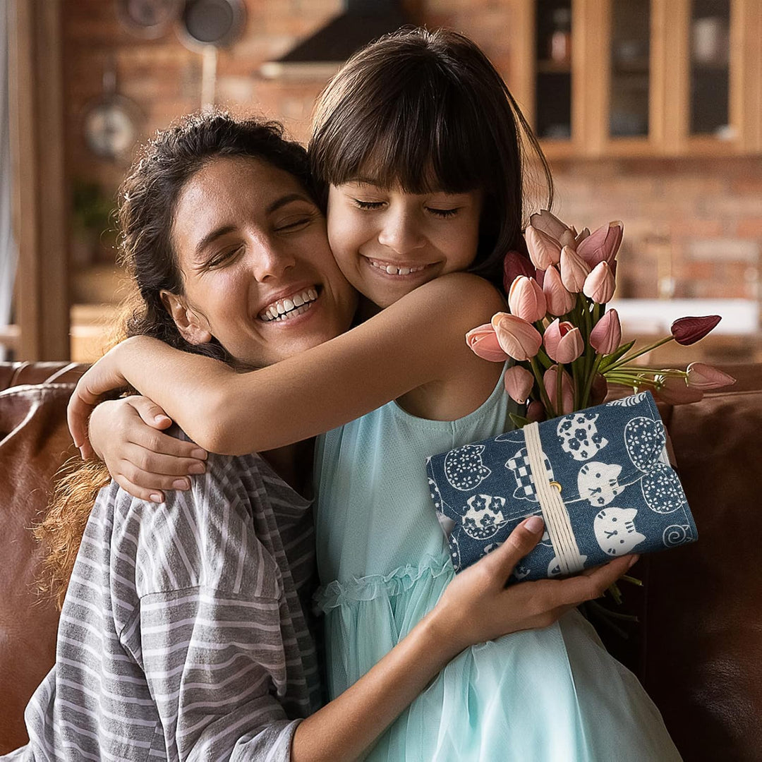 Coopay Rundstricknadel Set mit Exquisit Etui, Edelstahl Stricknadeln Rundstricknadel 60 cm, Metall R