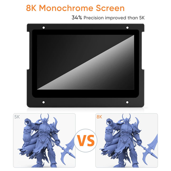 UniFormation 10,3-Zoll-8K-LCD-Ersatz für GKTWO, LCD-Monobildschirm mit HD 7680 * 4320, Baufläche 228