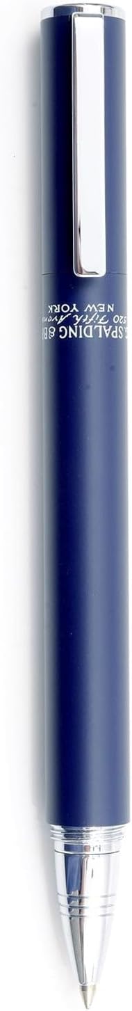 Tintenroller A.G. Spalding & Bros. Compact aus Stahl mit matter Farbe (Blau), Blau