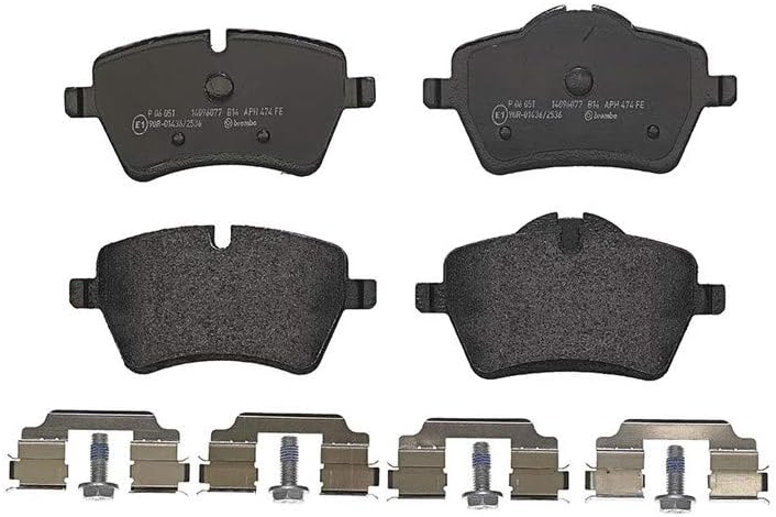 Brembo P 06 051 Bremsbelagsatz, Scheibenbremse - (4-teilig)