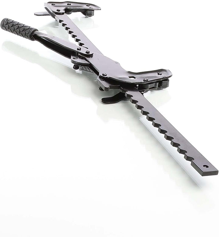 XPOtool Zaunspanner Drahtspanner für Weidezäune und Zaundraht zum Dehnen und Spleissen Spannweg 530m