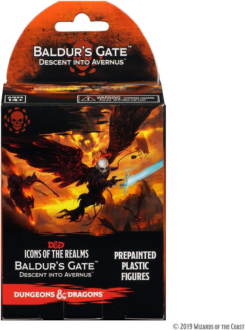 WizKids D&D Icons of The Realms: Baldur's Gate-Descent Into Avernus, Standard Booster Brick | DnD Mi