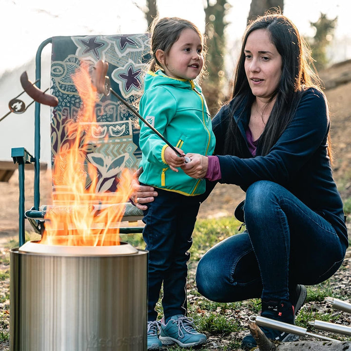Solo Stove Feuerschale Ranger 2.0 | Feuerstelle zur Raucharmen Holzverbrennung, Herausnehmbare Auffa