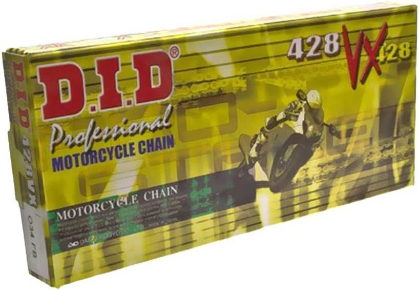 DID Kette 428 VX, 136 Glieder (X-Ring), offen mit Clipschloss