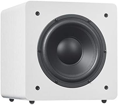 DYNAVOICE - Aktiver Subwoofer 8".Ref: Challenger Sub-8, Weiss