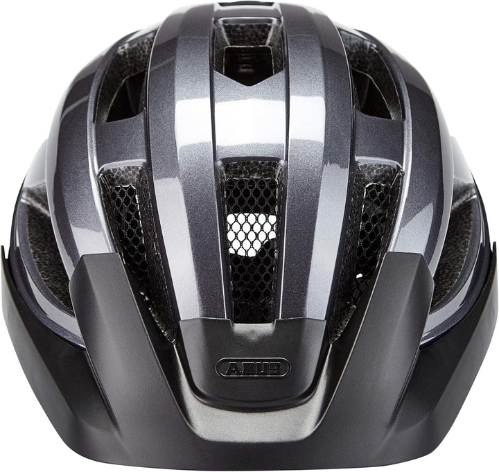 ABUS Rennradhelm Macator - sportiver Fahrradhelm für Einsteiger - auch für Zopfträger/-innen - für D