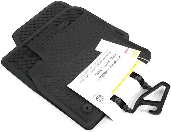 Volkswagen 5NL06150082V Premium Gummi Fussmatten v+h Gummimatten 4X Allwettermatten ALLSPACE schwarz