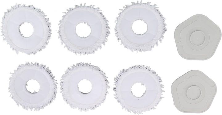 Wischtücher für Dreame Bot W10 W10 Pro Staubsauger-Reinigungspads Wischpads Ersatz mit Halter Verbes