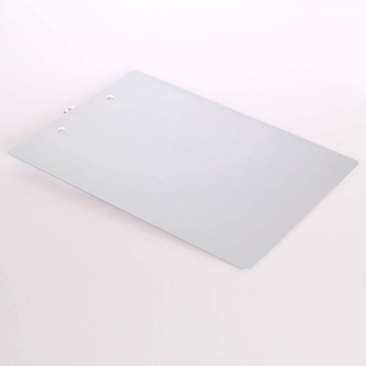 6er Alu Klemmbrett A4 mit gummierter Metalklemme, Schreibbrett DIN A4 mit Aufhängeose, Pad Halter Cl