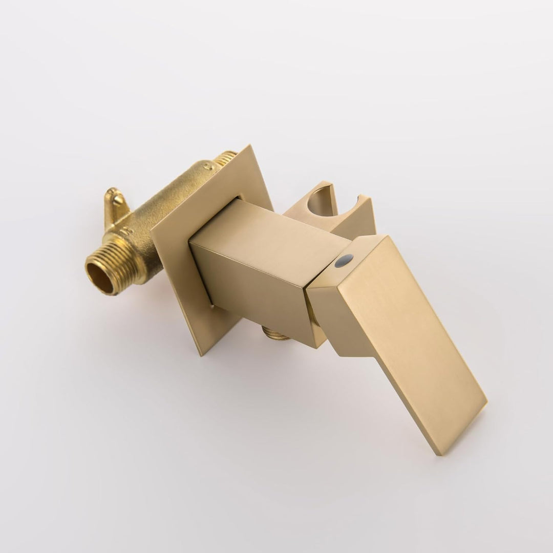 ESOP Bidet Handbrause Toilette Gebürstetes Gold Messing Bidet Handbrause Sprayer für Bidet Armaturen