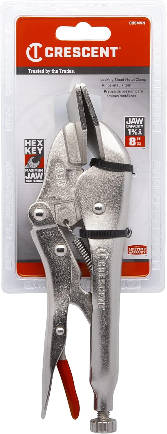 Crescent C8SMVN Handwerkzeug-Klemme, silberfarben