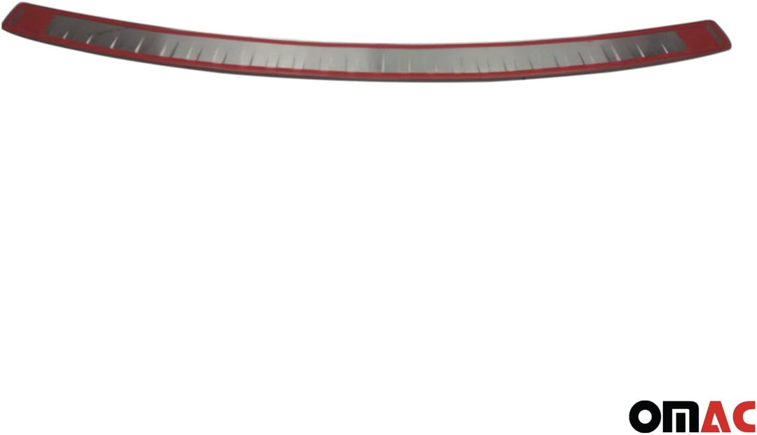 Ladekantenschutz Edelstahl kompatibel mit VW Caddy 2003-2015 Chrom Vollschutz Gebürstet 1x Edelstahl