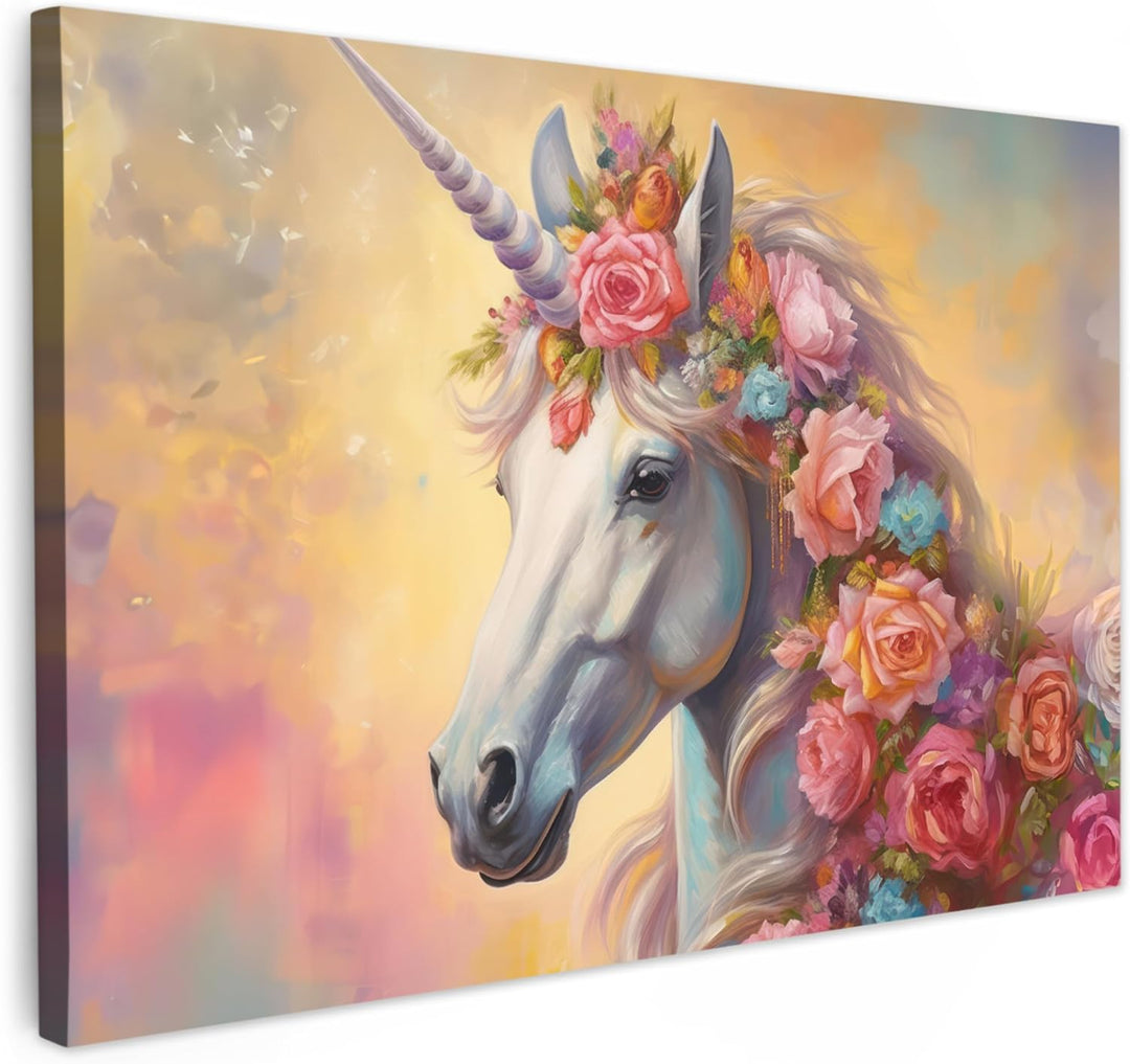 MuchoWow© Leinwandbild Gross 120x80 cm XXL Dekoration Wohnzimmer Bilder Aufhängen Wall Decoration Li