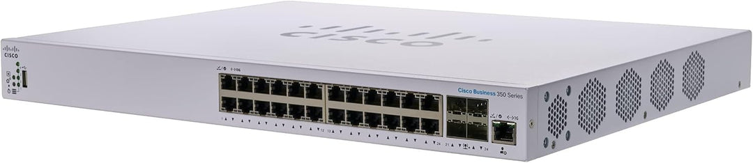 Cisco Business CBS350-24XT Managed Switch | 24 10GE-Ports | 4x10G-SFP+ gemeinsam genutzt | Eingeschr