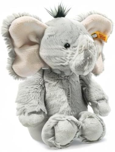 Steiff Ella Elefant grau 30 cm, Soft Cuddly Friends Kuscheltier & Zora Zebra weiss-schwarz 30 cm, So