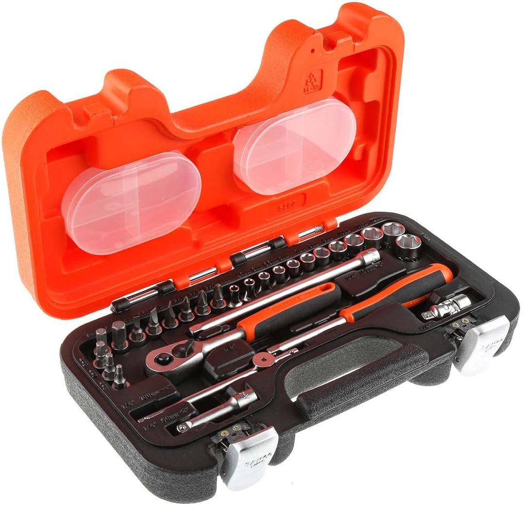 Bahco S290 S290 Socket Set 29-teilig 1/4-Zoll Antrieb