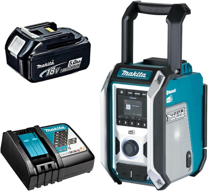 Makita DMR115 10,8-18 V Li-Ion + 1 x Ladegerät DC18RC + 1 x BL1850B