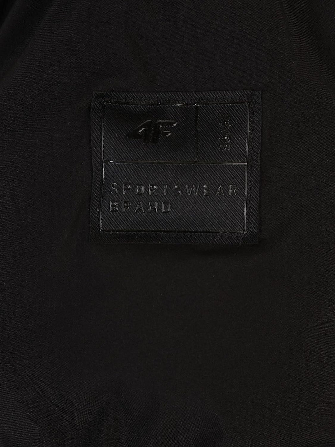 4F Herren Mantel XXL Tiefschwarz, XXL Tiefschwarz