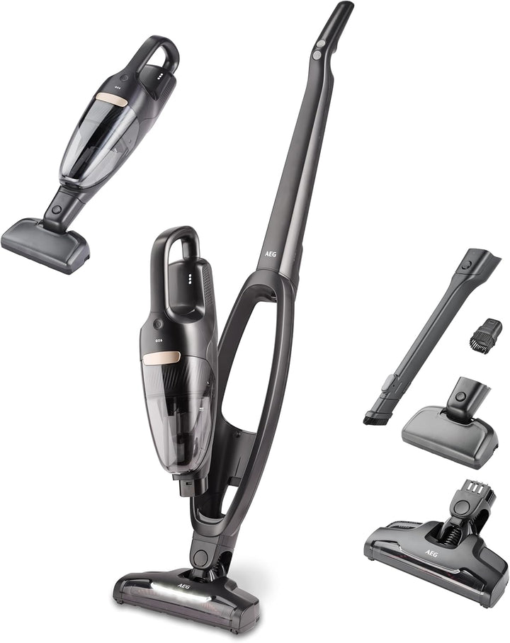 AEG QX6-1-45AN Akku Staubsauger kabellos / Staubsauger beutellos / leise / Handstaubsauger akku / 45